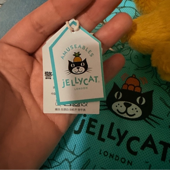 Jellycat Sunny Plush Toy - Bright Yellow - Picture 2 of 4